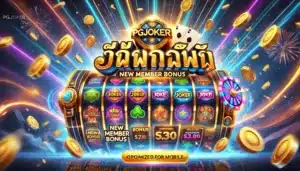 pgjoker สนุกสุดขั้ว สมาชิกใหม่รับโบนัสเพียบ