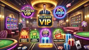 PGJoker VIP รับโปรดีพร้อมเครดิตฟรี!