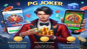 สนุกไม่อั้นกับ pgjoker ทดลองเล่น พร้อมโปร 10รับ100 และสิทธิพิเศษ vip